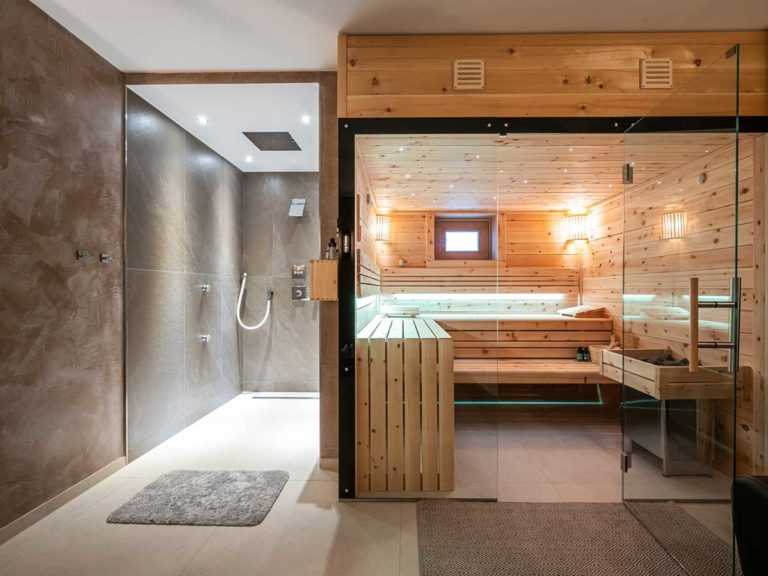 Sauna im Keller