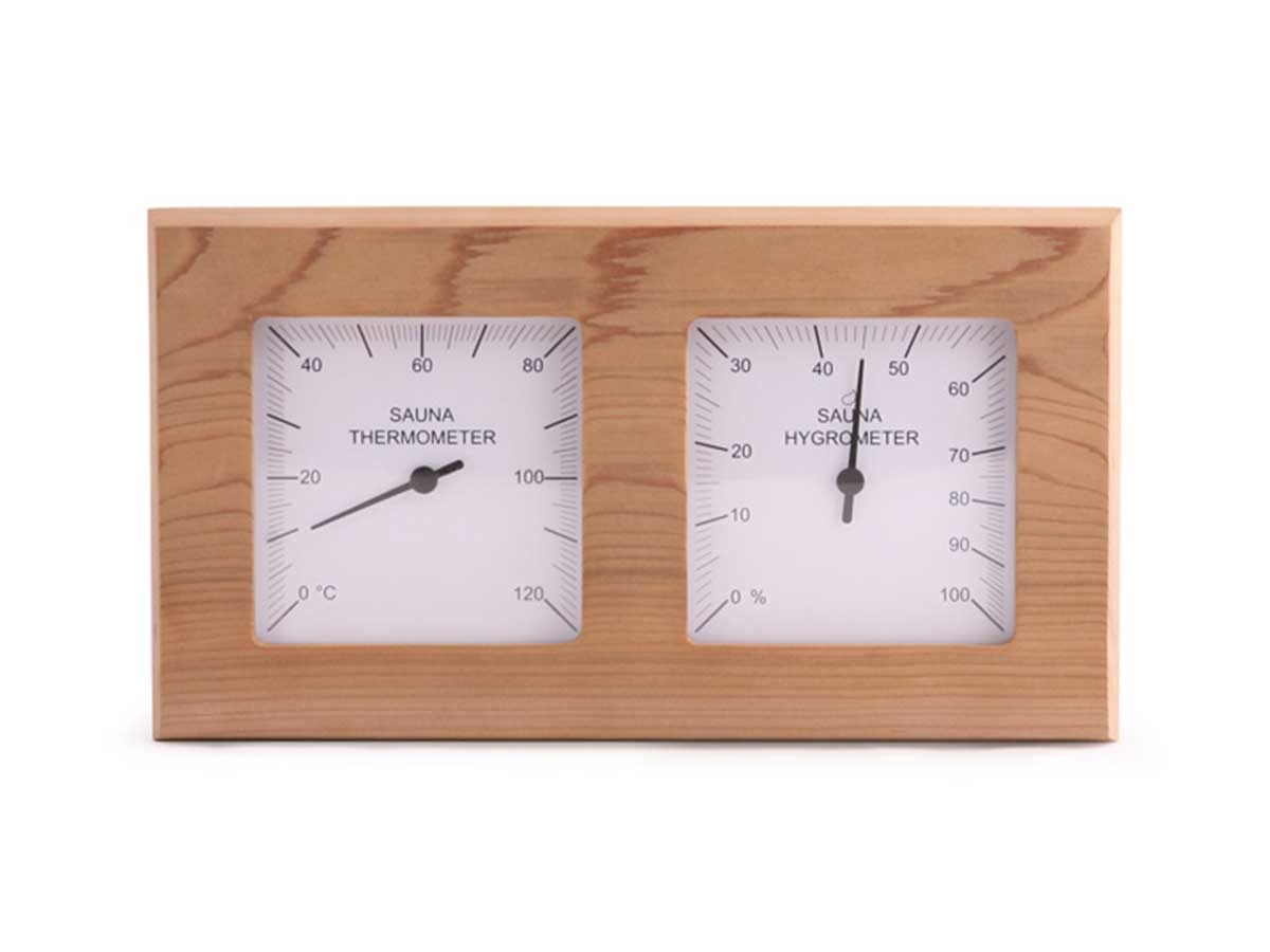 Thermo-/Hygrometer für Sauna